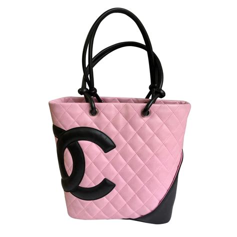 pink chanel bag tote